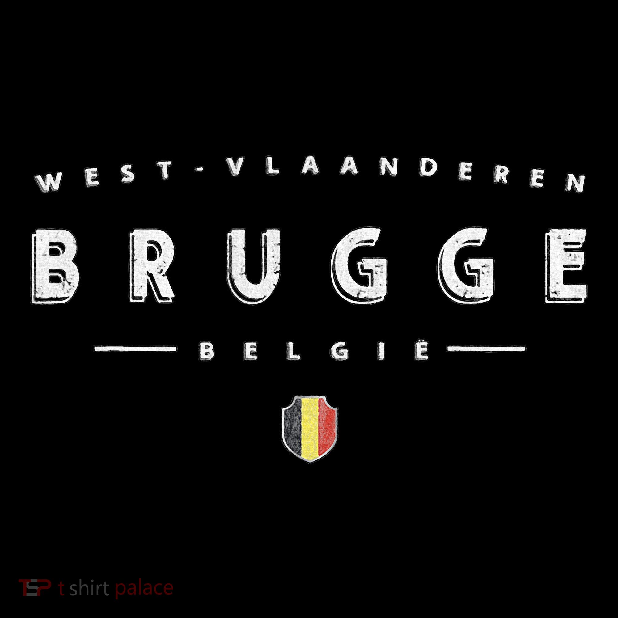 Bruges Belgium Logo Brugge België Women's Hoodie