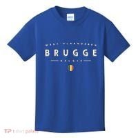 Bruges Belgium Logo Brugge België Kids T-Shirt thumb 0