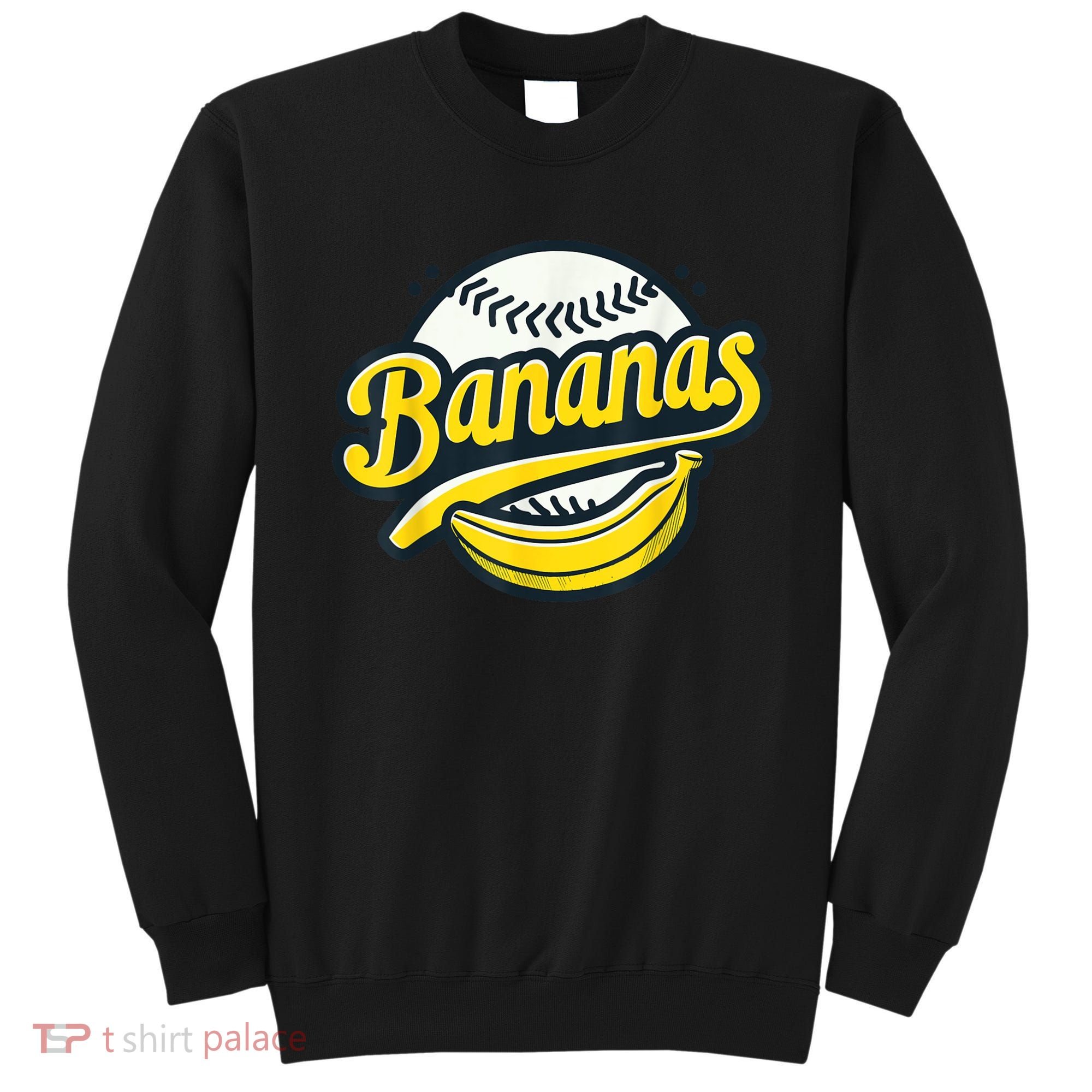 Banana Baseball Lover Cool Game Kawaii Sweatshirt