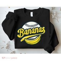 Banana Baseball Lover Cool Game Kawaii Sweatshirt thumb 2