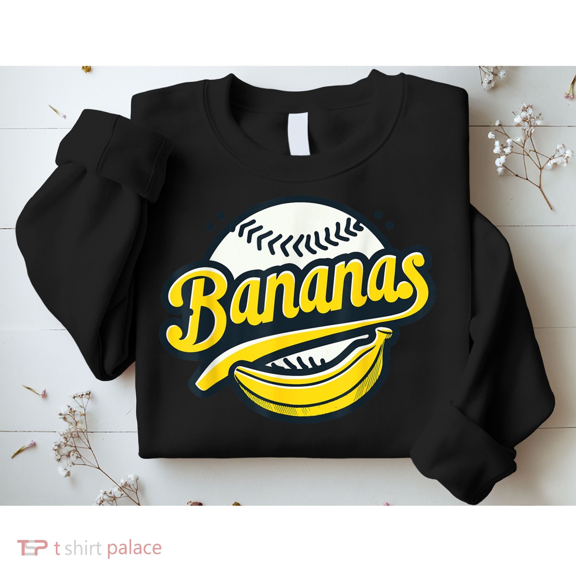 Banana Baseball Lover Cool Game Kawaii Sweatshirt