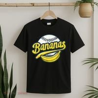 Banana Baseball Lover Cool Game Kawaii T-Shirt thumb 2