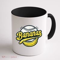 Banana Baseball Lover Cool Game Kawaii Coffee Mug thumb 1