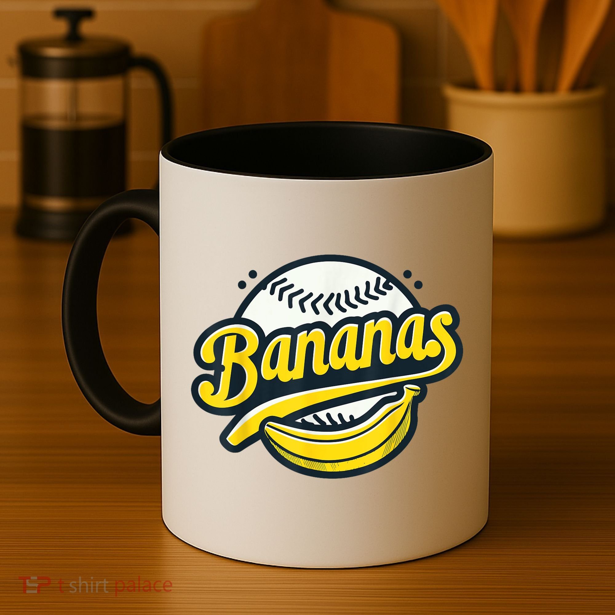 Banana Baseball Lover Cool Game Kawaii Coffee Mug
