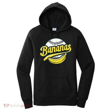 Banana Baseball Lover Cool Game Kawaii Women's Hoodie