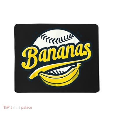 Banana Baseball Lover Cool Game Kawaii Mousepad
