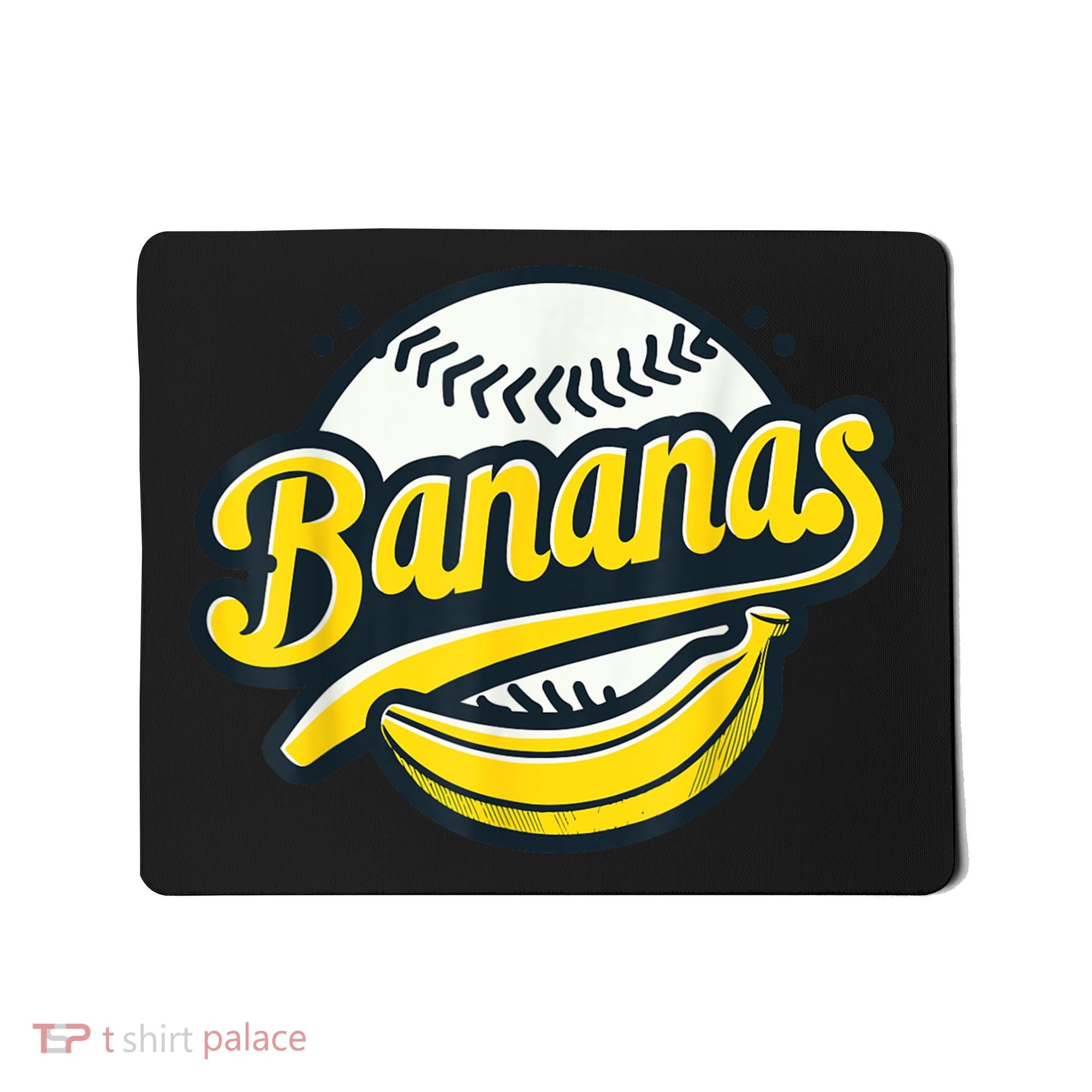 Banana Baseball Lover Cool Game Kawaii Mousepad