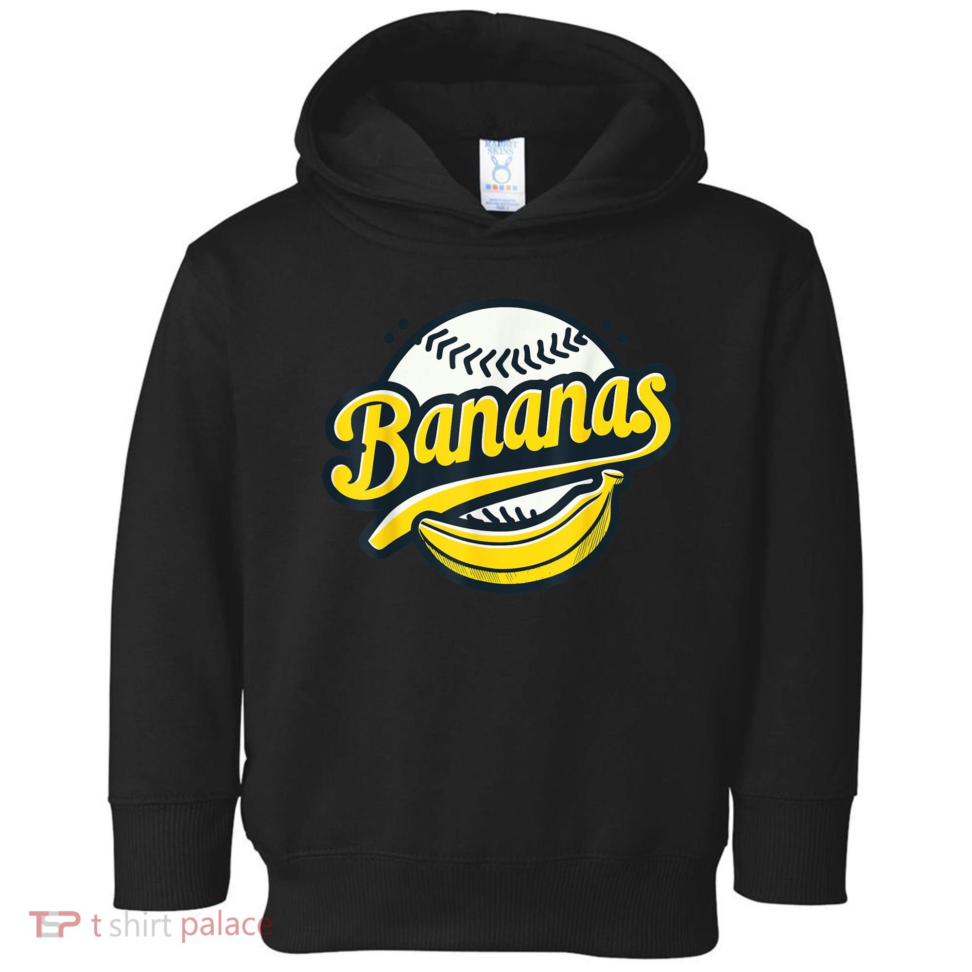 Banana Baseball Lover Cool Game Kawaii Toddler Hoodie