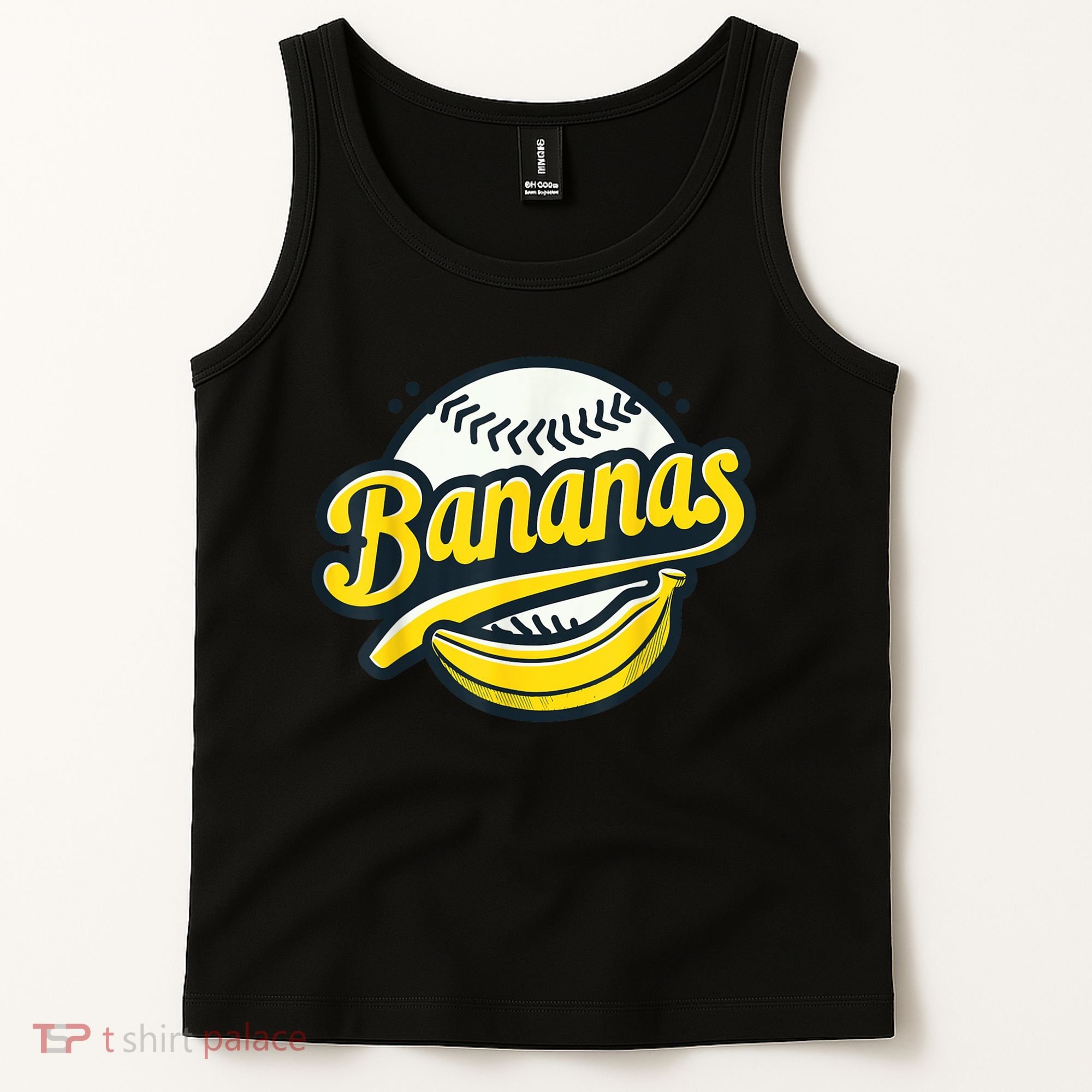Banana Baseball Lover Cool Game Kawaii Tank Top