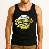Banana Baseball Lover Cool Game Kawaii Tank Top thumb 3