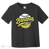 Banana Baseball Lover Cool Game Kawaii Toddler T-Shirt thumb 0