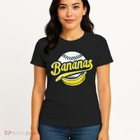Banana Baseball Lover Cool Game Kawaii Women's T-Shirt thumb 4