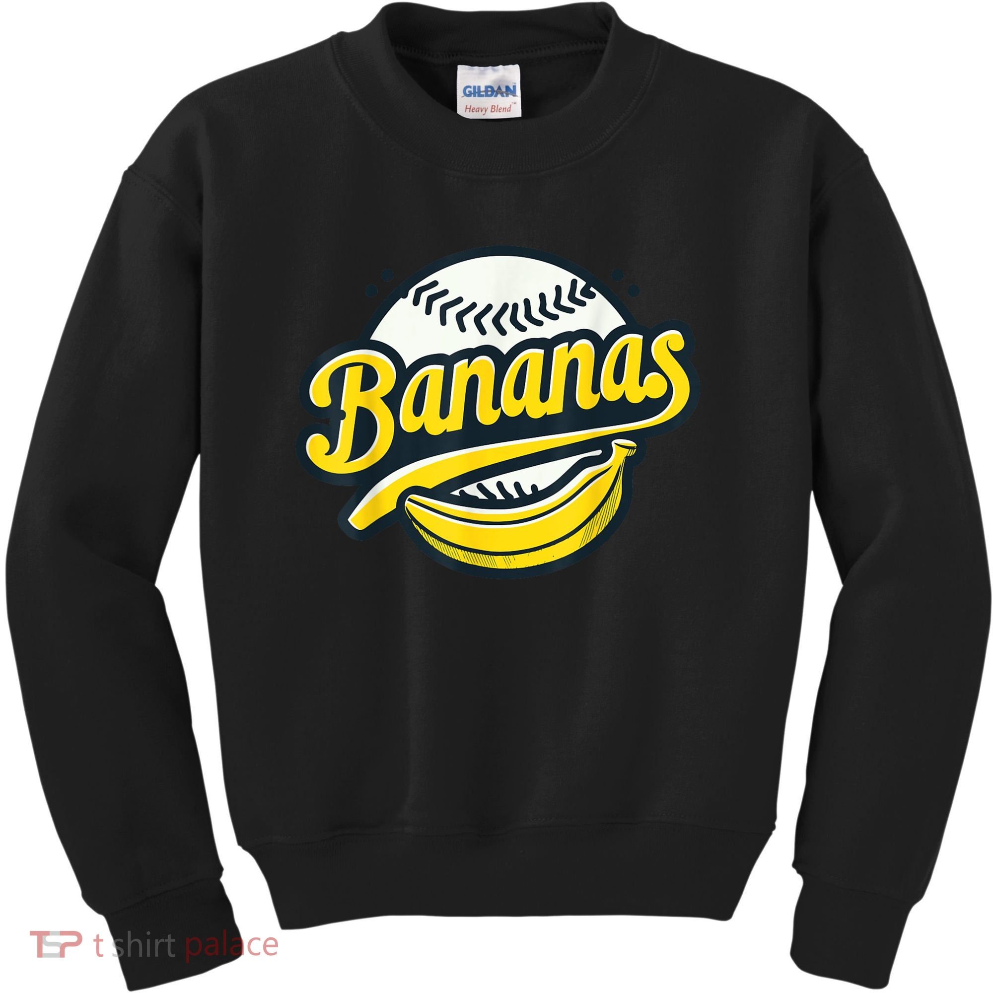 Banana Baseball Lover Cool Game Kawaii Kids Sweatshirt