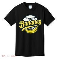 Banana Baseball Lover Cool Game Kawaii Kids T-Shirt thumb 0