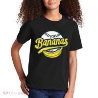 Banana Baseball Lover Cool Game Kawaii Kids T-Shirt thumb 2