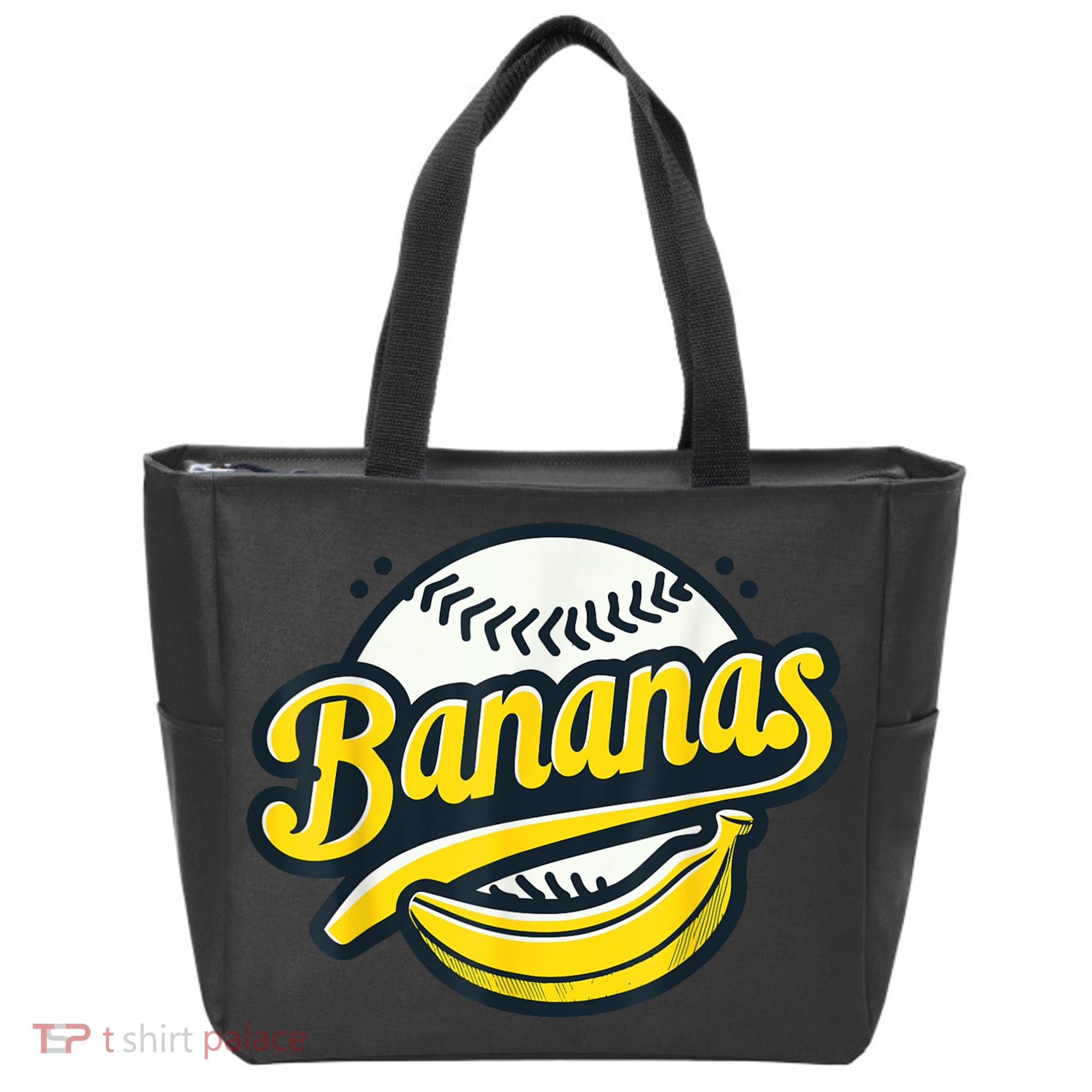 Banana Baseball Lover Cool Game Kawaii Tote Bag