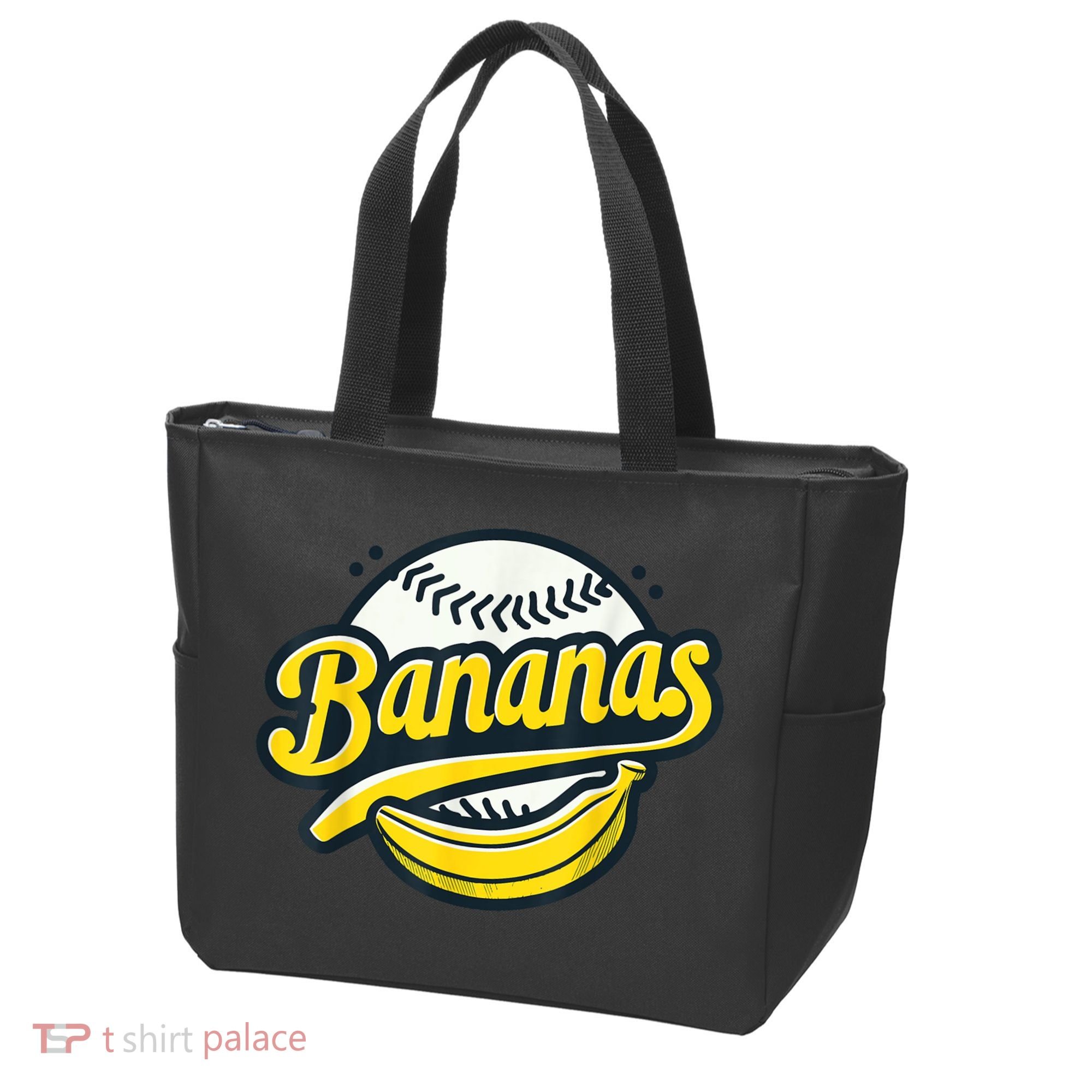 Banana Baseball Lover Cool Game Kawaii Tote Bag