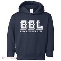 Bad Bitches Lift Toddler Hoodie thumb 0