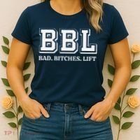 Bad Bitches Lift Women's T-Shirt thumb 2