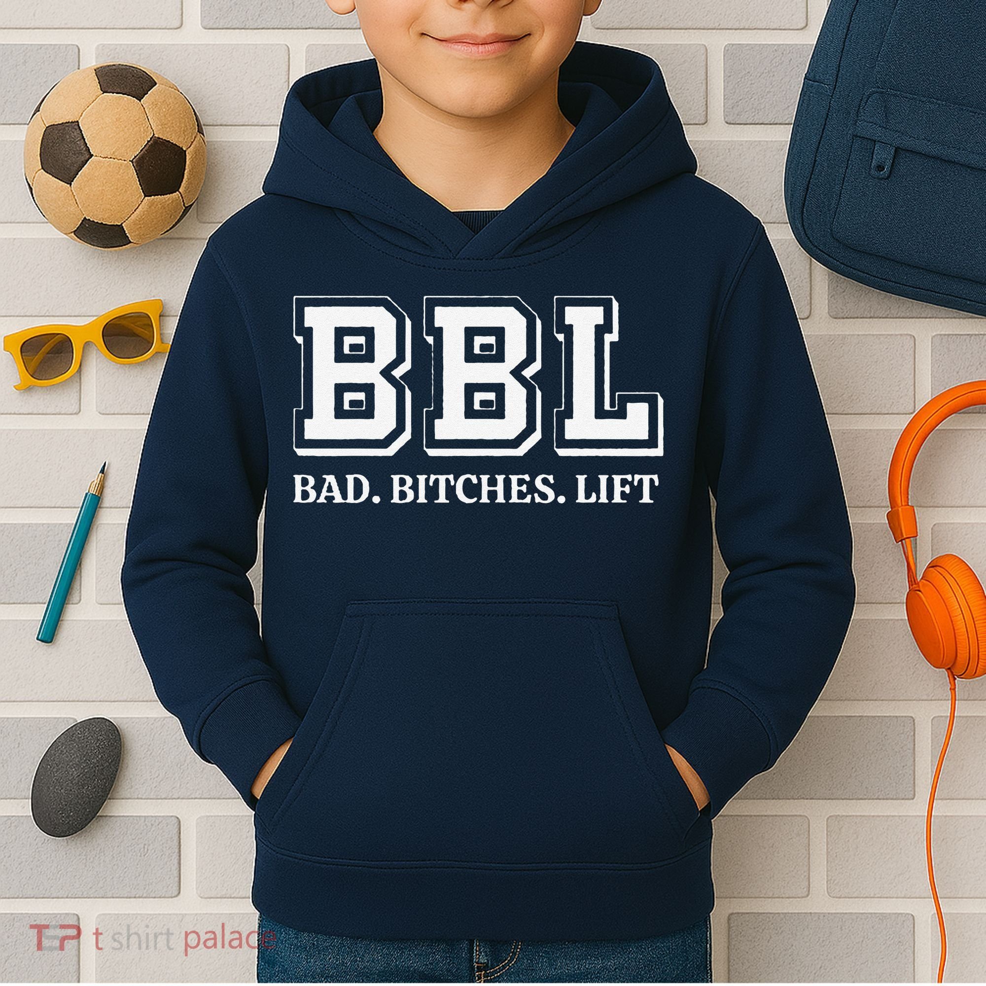 Bad Bitches Lift Kids Hoodie