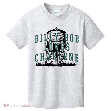 Billy Bob Loves Charlene Kids T-Shirt