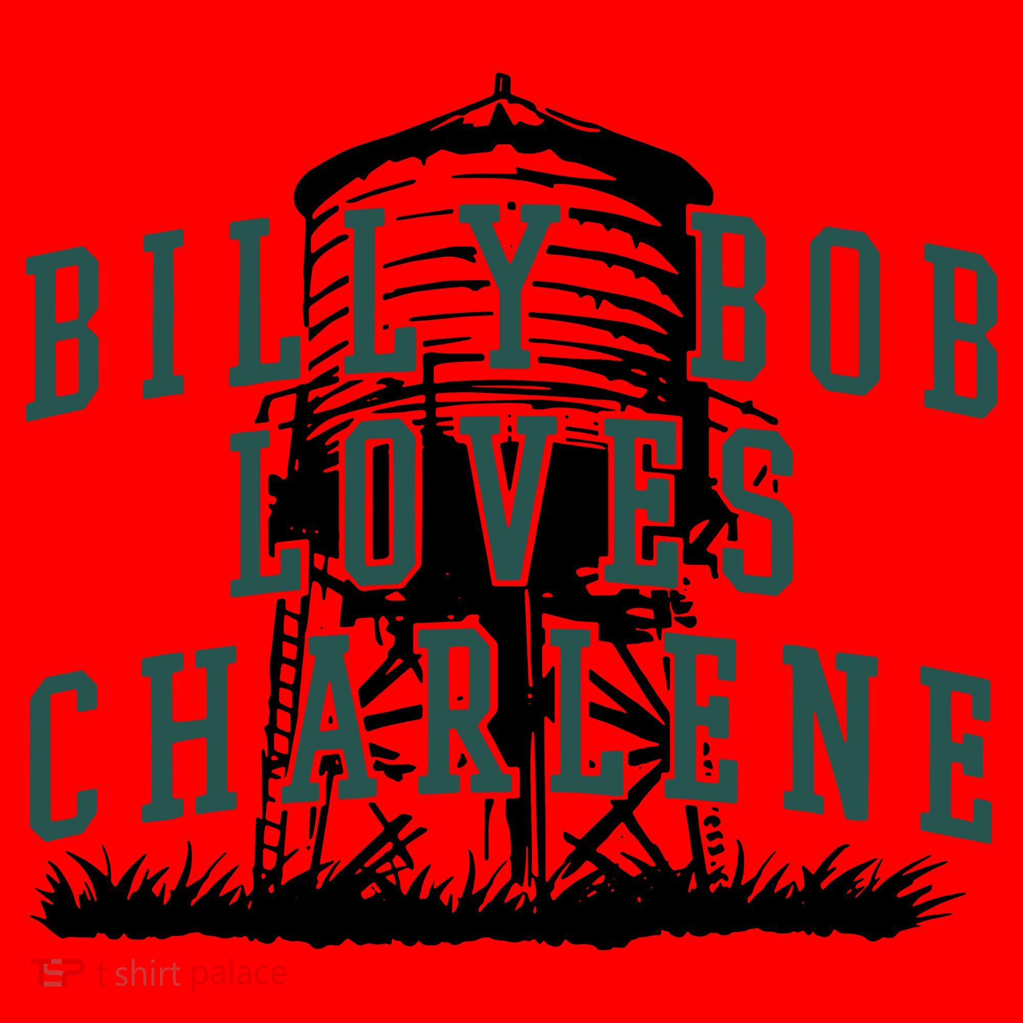Billy Bob Loves Charlene Santa Hat