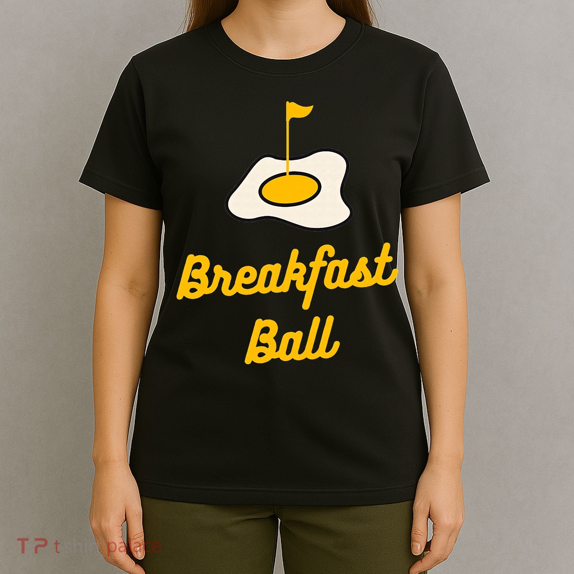 Breakfast Ball Mulligan Golf funny sport lovers T-Shirt