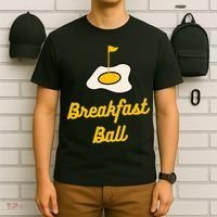 Breakfast Ball Mulligan Golf funny sport lovers T-Shirt thumb 6