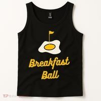 Breakfast Ball Mulligan Golf funny sport lovers Tank Top thumb 2