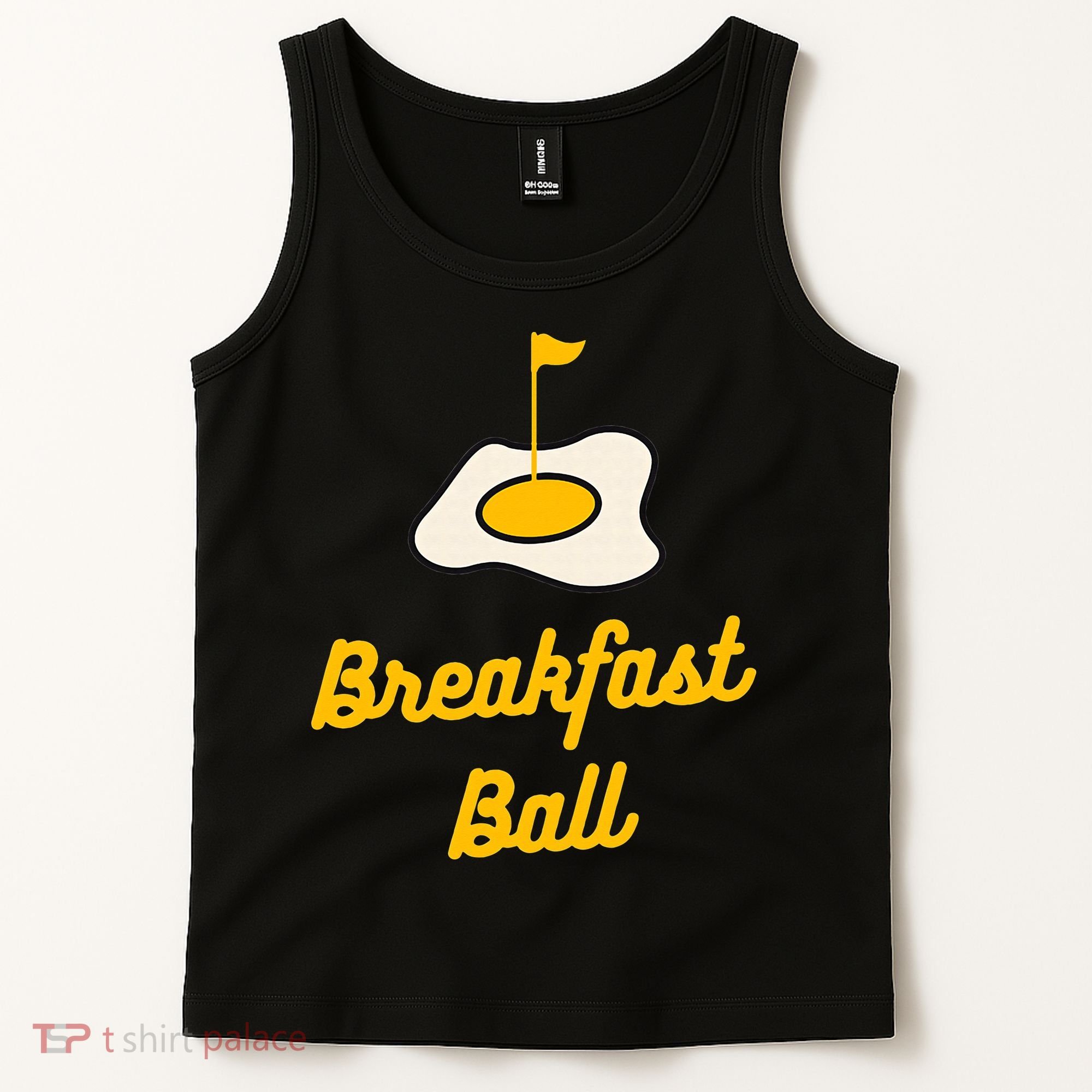 Breakfast Ball Mulligan Golf funny sport lovers Tank Top