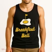 Breakfast Ball Mulligan Golf funny sport lovers Tank Top thumb 3
