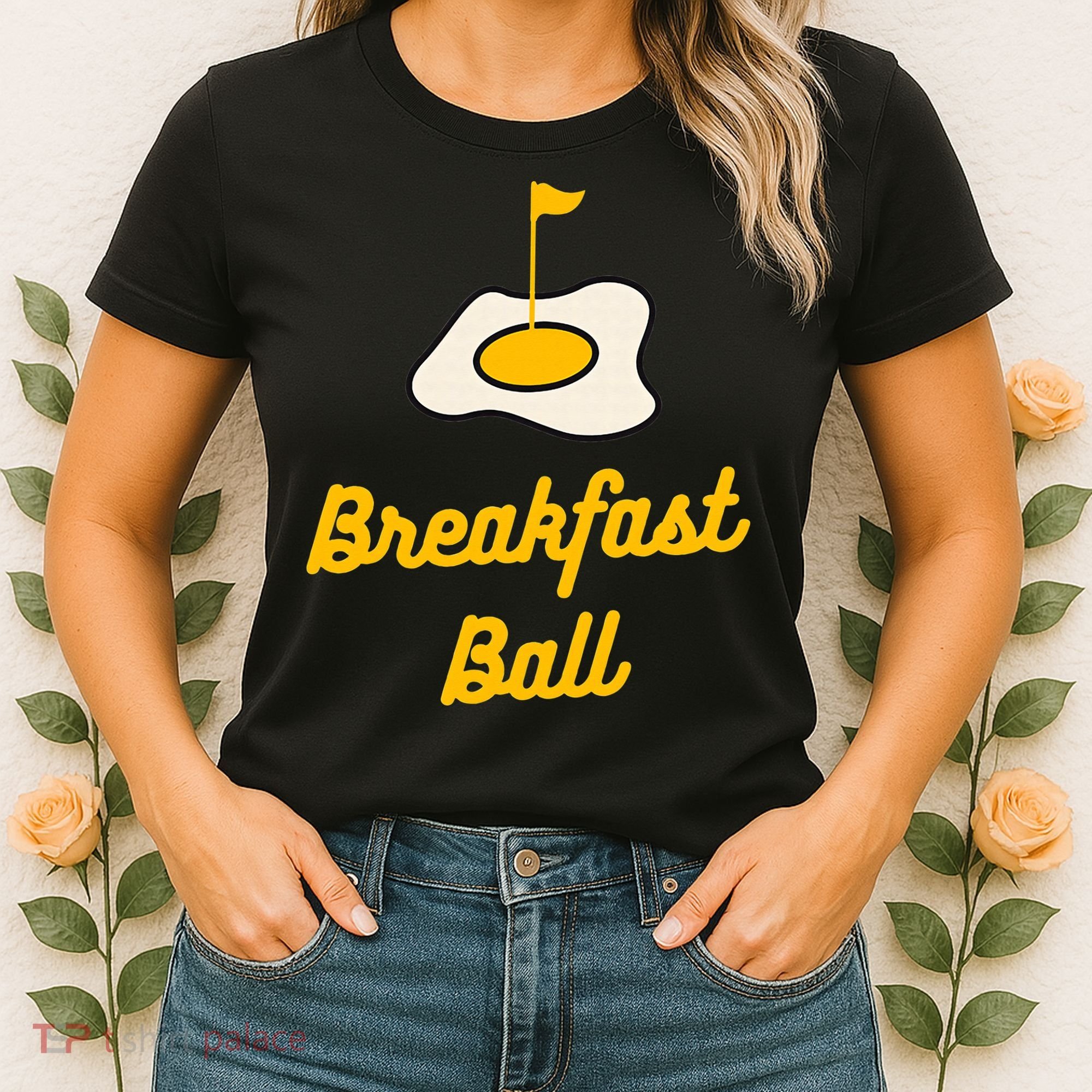 Breakfast Ball Mulligan Golf funny sport lovers Women's T-Shirt