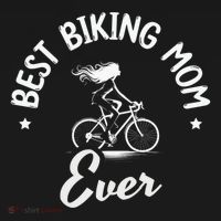 Best Biking Mom Ever Mtb Mountain Bike Cycling Cyclist Funny Gift Women's Hoodie thumb 2