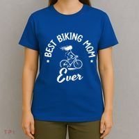 Best Biking Mom Ever Mtb Mountain Bike Cycling Cyclist Funny Gift T-Shirt thumb 4