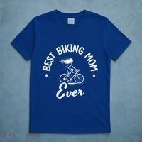 Best Biking Mom Ever Mtb Mountain Bike Cycling Cyclist Funny Gift T-Shirt thumb 5