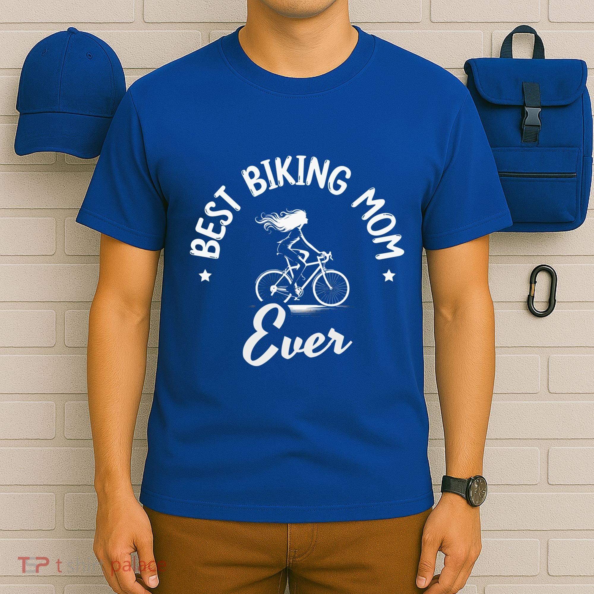 Best Biking Mom Ever Mtb Mountain Bike Cycling Cyclist Funny Gift T-Shirt