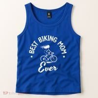 Best Biking Mom Ever Mtb Mountain Bike Cycling Cyclist Funny Gift Tank Top thumb 2