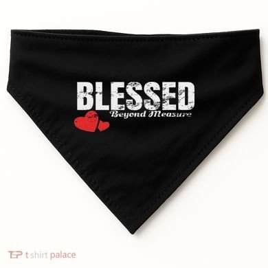 Blessed Beyond Measure USA-Made Doggie Bandana