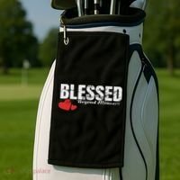 Blessed Beyond Measure Golf Towel thumb 2