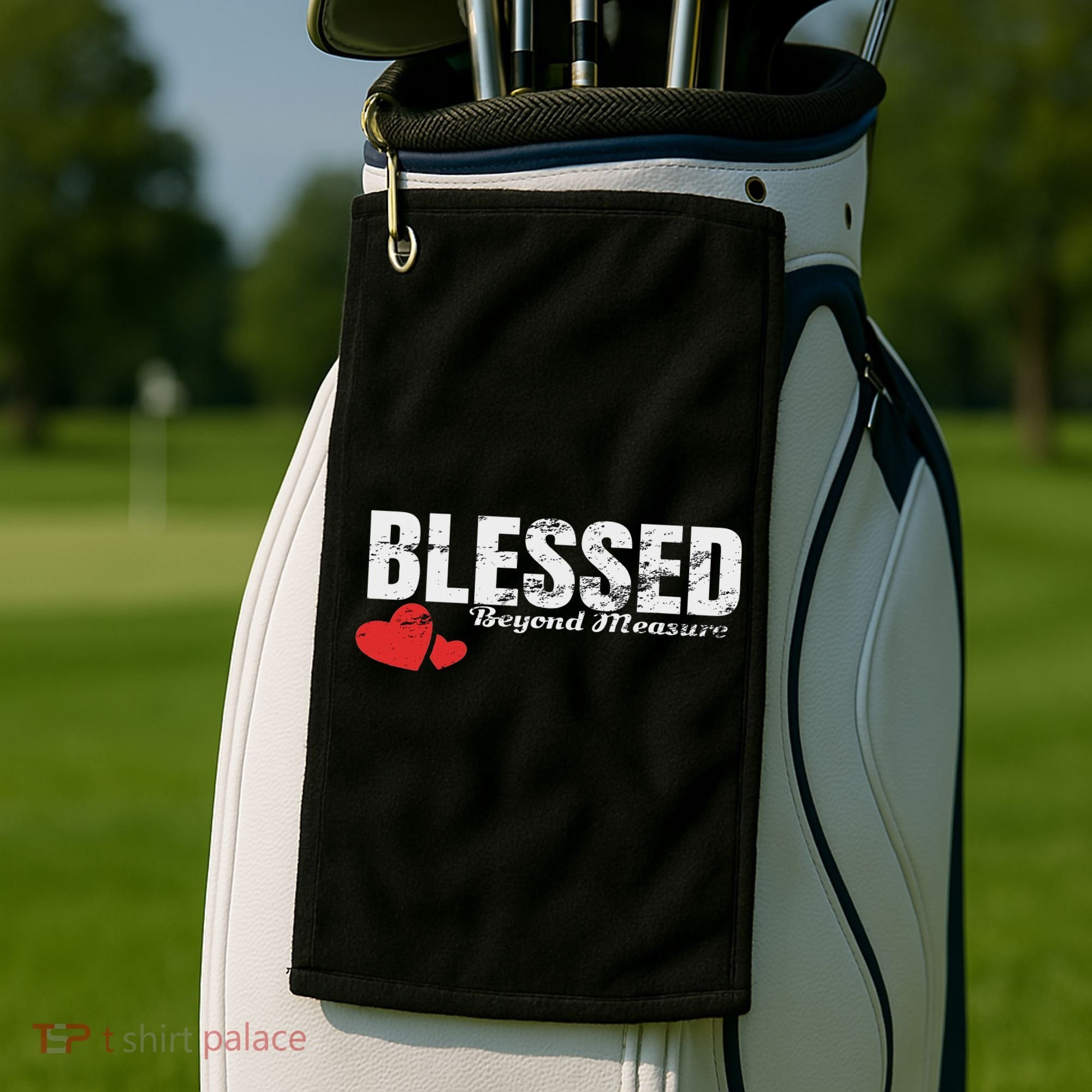 Blessed Beyond Measure Golf Towel