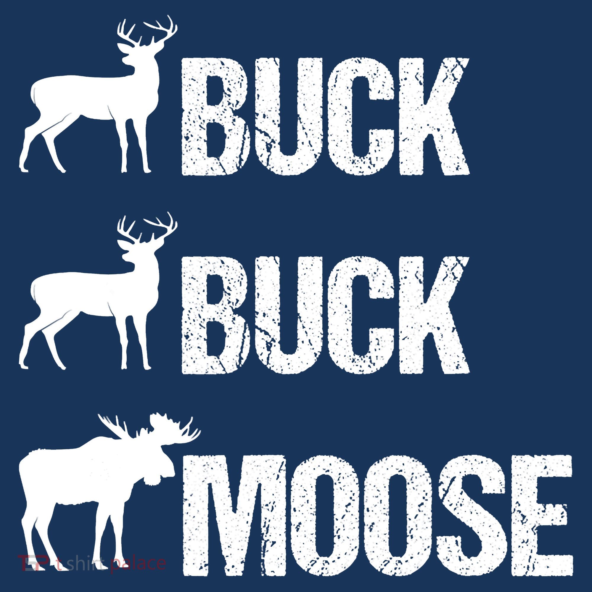 Buck Buck Moose Funny Moose Buck Hunting Women's Hoodie