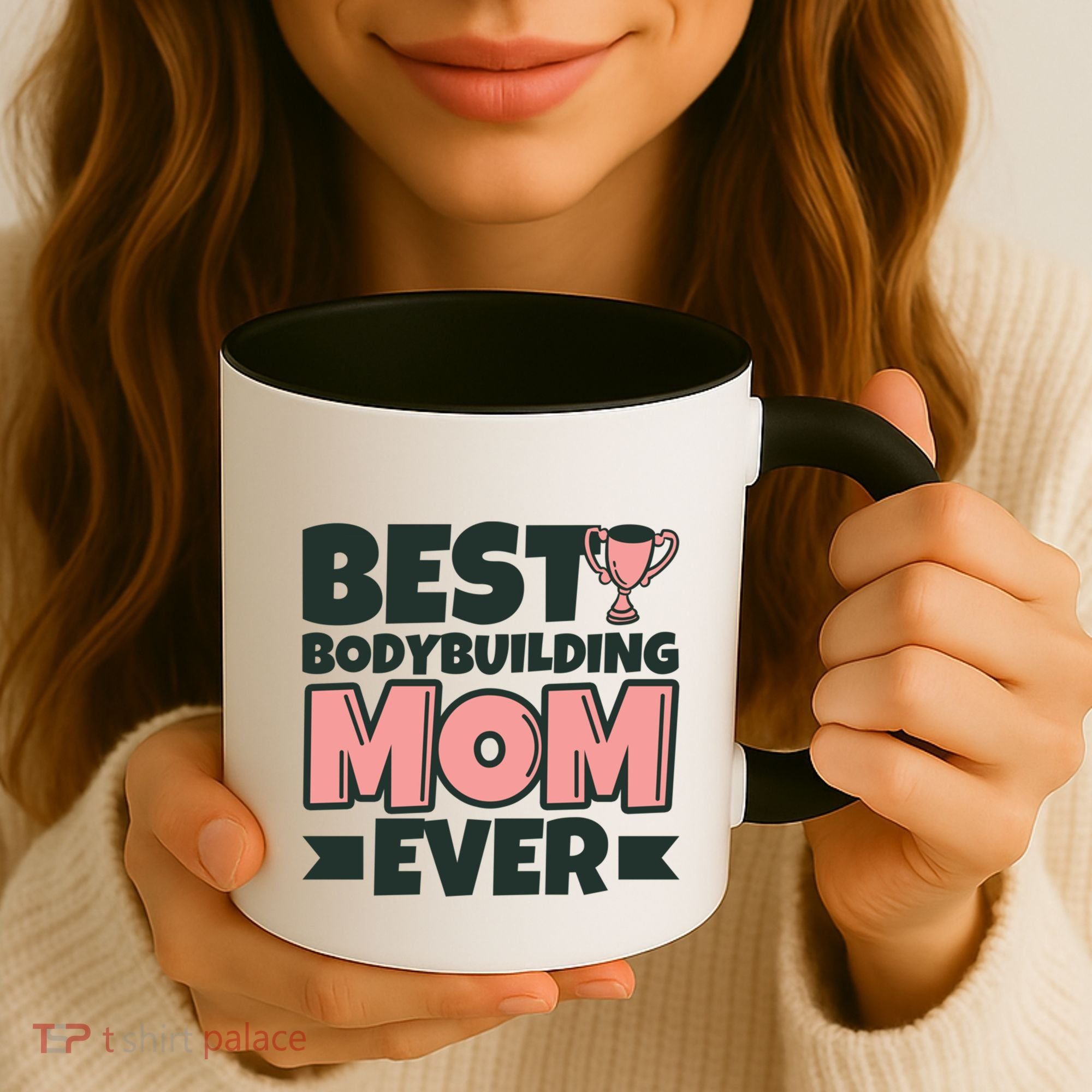 Best Bodybuilding Mom Ever Mother Funny Gift Coffee Mug