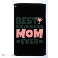 Best Bodybuilding Mom Ever Mother Funny Gift Golf Towel thumb 0