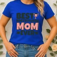 Best Bodybuilding Mom Ever Mother Funny Gift Women's T-Shirt thumb 2