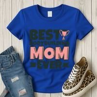Best Bodybuilding Mom Ever Mother Funny Gift Women's T-Shirt thumb 3