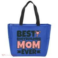 Best Bodybuilding Mom Ever Mother Funny Gift Tote Bag thumb 0