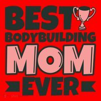 Best Bodybuilding Mom Ever Mother Funny Gift Santa Hat thumb 1