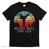 Black Belt Male Vintage Taekwondo Tkd Martial Art Son T-Shirt thumb 0