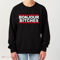 Bonjour Bitches Meaningful Gift Women's Sweatshirt thumb 0