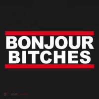 Bonjour Bitches Meaningful Gift Bucket Hat thumb 4